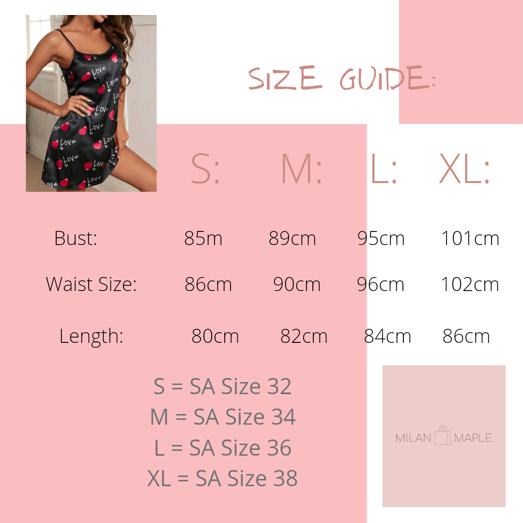 True Love Satin Night Dress