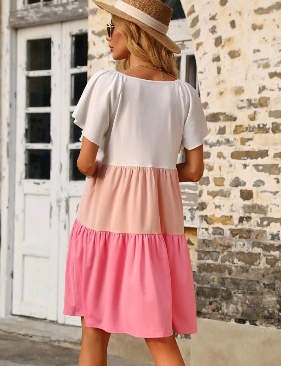 Sunset Bay Babydoll Dress