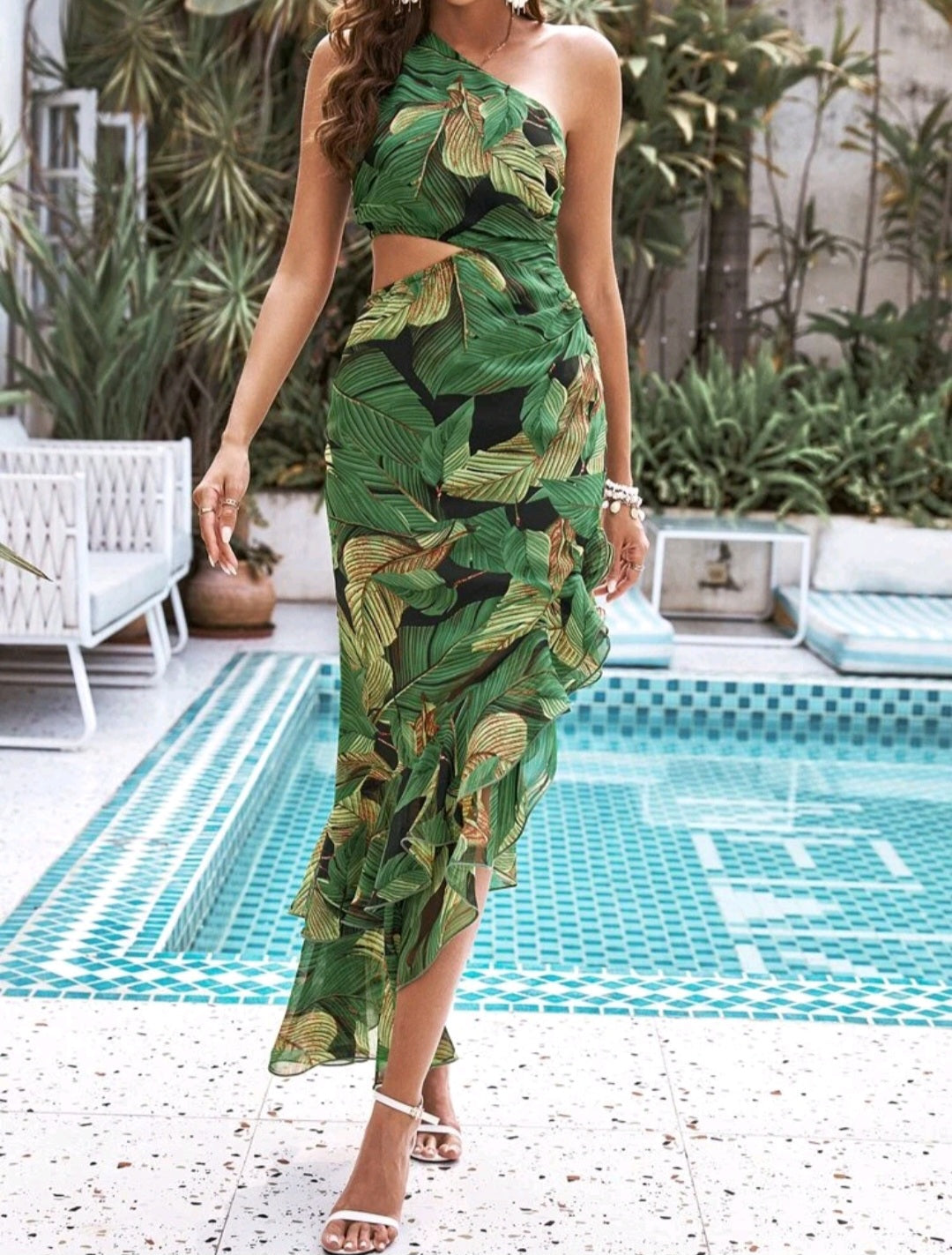 Langkawi Ruffle Dress