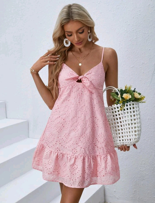 Strawberry Sorbet Cami Dress
